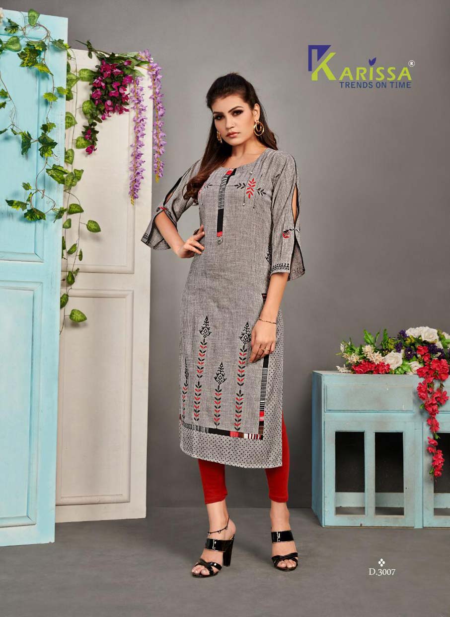 Karissa Rich Girl Vol-3 Block Print Wholesale Kurti Karissa Rich Girl Vol-3 Block Print Wholesale Kurti